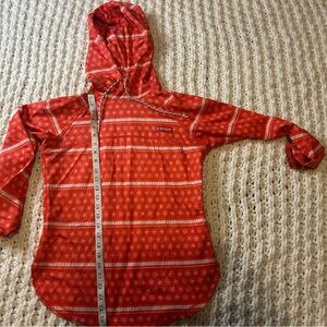 Magellan Red and White Hoodie boyfriend fit small